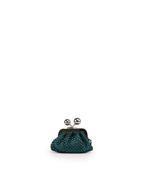 Borsa Pasticcino Nano Dilly in rete e strass Verde WEEKEND MAX MARA | 2425726024600068